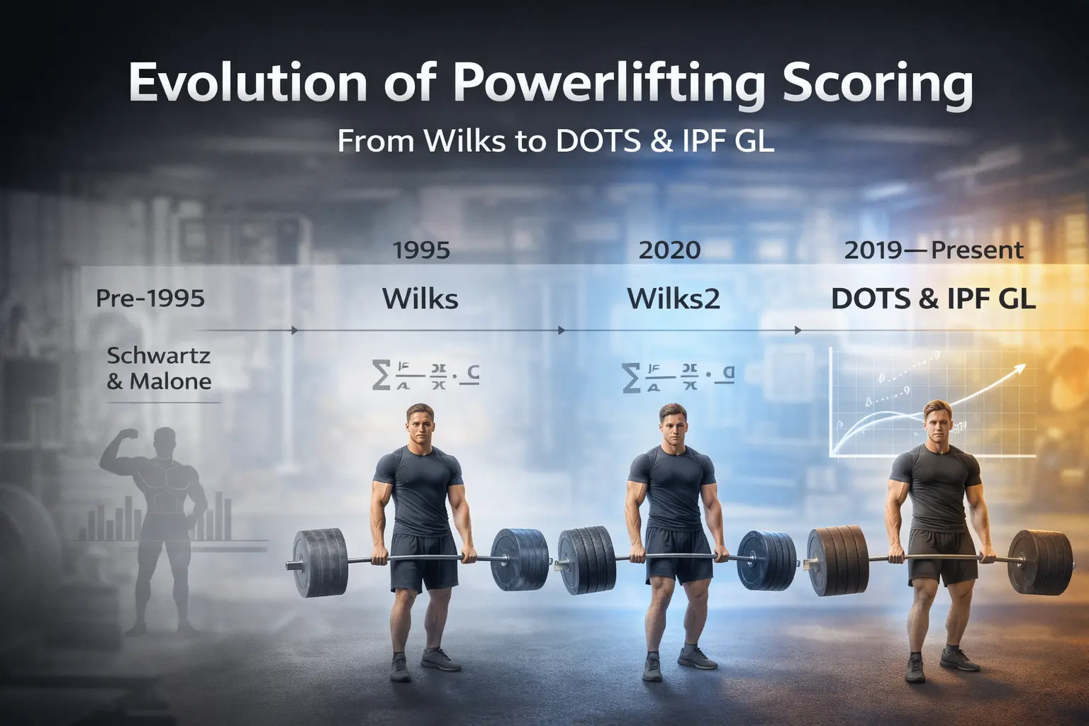 image for Evolution of powerlifting scoring systems